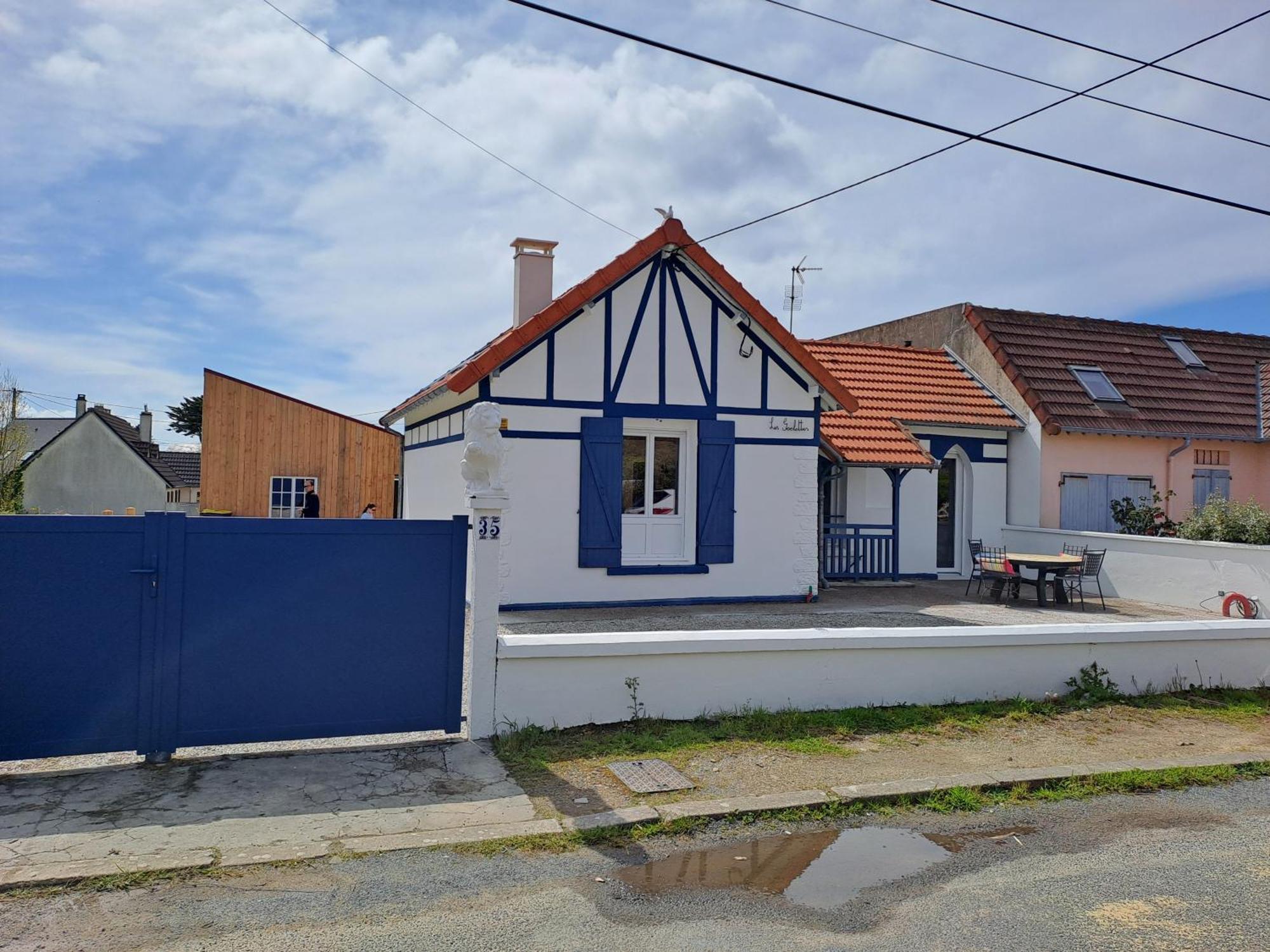 Les Goelettes A 250 M De La Plage Barneville-Carteret Exterior photo